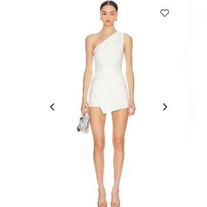 LOVERS AND FRIENDS xRevolve Maves Romper White Size Medium